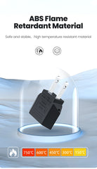 Elough 4.0mm US To EU Converter Plugs European EU To US America Travel Plug Adapter US to EU Power Adapter Electrical Plug