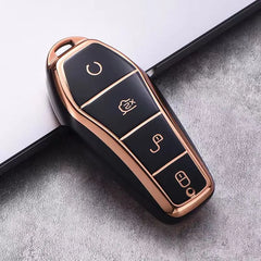 4 Buttons TPU Car Key Case for BYD Atto 3 Han EV Dolphin Remote Control Protect Cover Auto Accessories