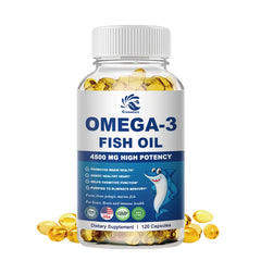 60/120pcs Omega-3 Fish Oil Capsules Dietary Supplement for including EPA and DHA