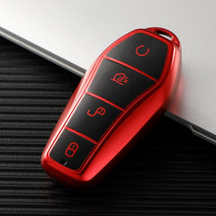 4 Buttons TPU Car Key Case for BYD Atto 3 Han EV Dolphin Remote Control Protect Cover Auto Accessories