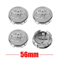 56/62mm Car Wheel Center Cover Decoration Badge Auto Hub Caps For Toyota C-hr Rav4 Yaris Hilux Avensis Prius Auris Corolla Cross
