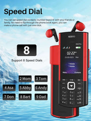 SERVO R25 PRO Originality Mobile Phone Dual SIM 2GGSM TWS Super Sound Blacklist Bluetooth Dial Speed Dial Auto Call Record Torch