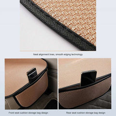Summer Cool  Car Seat Cover  Cool Breathable  Fabric Car Front Seat Cushion/Rear Seat  Cushion/Three -piece