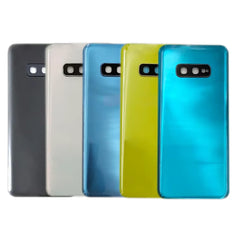 New For Samsung S10E Battery Back Cover Panel Rear Door Housing Case Camera Lens Replace