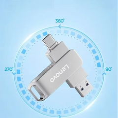 Lenovo Type C USB Flash Drives 2TB Pendrive USB 3.0 Interface Pen Drive OTC Large Capacity 16TB U Disk Memory Stick For Phone PC
