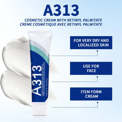 A313 Pure Vitamin A Retinol Cream 50g - Anti-Aging, Moisturizing, Acne Prevention with 200,000 IU Retinyl Palmitate for Face & D