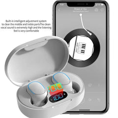 E7S TWS Wireless Headphones Bluetooth earphone Control Sport Headset Waterproof Microphone Music Earphone Work On All Smartphone