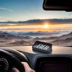Car Speedometer HUD GPS M2 HD Head Up Display Digital Speed Meter Windshield Projector For Cars Auto Electronics Accessories