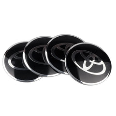 56mm Car Aluminum Logo Wheel Center Hub Cap Badge Sticker Accessories For Toyota Prado Aqua Hilux Prius Rav4 Camry TRD Venza GR