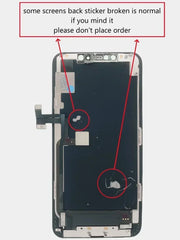 100% Tested OEM Oled For iPhone 16 Pro Max 11 12 13 mini 14 15 Plus Display 3D Touch Screen LCD Replacement Frame FHD Amoled