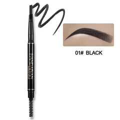 Double-Ended 5 Colors Eyebrow Pencil Natural Non-fading Waterproof Long-Lasting Filling And Outlining Eyebrow