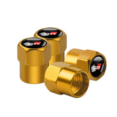4PCS Car Badge Wheel Tires Valve Caps Metal Tyre Dust Covers For Toyota Fortuner Chr Verso Prius Hiace Trd Yaris Corolla Camry