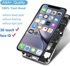 شاشة بديلة ممتازة لهاتف iPhone 16 Pro مقاس 6.9 بوصة مع إطار محول رقمي لشاشة LCD للهاتف المحمول مع أداة تجميع كاملة