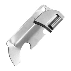 Portable Bottle Jar Opener Stainless Steel Hand Held Can Opener Safe Cut Can Kitchen Gadget For Emergency Bottle Opener Party