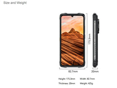 Cubot KingKong Power 3, Rugged Smartphone Android, 123dB Speaker, Helio G99,120Hz 6.72" Screen,Up to 24GB+256GB,10200mAh Battery