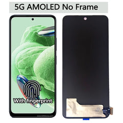 6.67" AMOLED for Xiaomi Redmi Note 12 4G LCD Display Touch Screen Digitizer For Redmi Note 12 5G LCD Display Screen Replacement