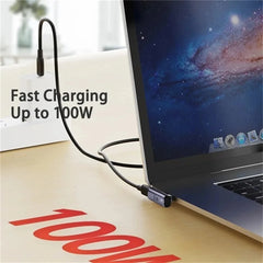 محول شحن USB 4.0 مغناطيسي سريع 100 وات من النوع C OTG 40 جيجابايت في الثانية لنقل البيانات لأجهزة الكمبيوتر اللوحية والهواتف وأجهزة الكمبيوتر المحمولة Macbook Air Pro
