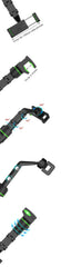 360 Degree Rotatable Universal Car Phone Holder Multifunctional Auto Rearview Mirror Seat Clip Bracket Cell Phone Holder