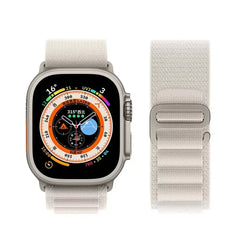 Alpine loop Strap for Apple watch Ultra Band 49mm 45mm 46mm 44mm 41mm 42mm 40mm Nylon bracelet correa series 10 9 8 7 SE 6 5 4 3