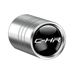 4Pcs Car Styling 3D Metal Wheel Tire Valve Caps Rim Accessories For Toyota RAV4 C-HR Camry Yaris Prius TRD GR Highlander Crown