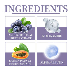 Blueberry Body Scrub -Exfoliate Skin, Brighten Complexion,Reduce Dark Spots,Soothe Skin,Promote Metabolism,Even Skin Tone, 100g
