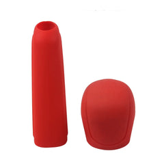 Gear Head Shift knob Cover Car Hand Brake Covers Handbrake Grips Gear Shift Collars Durable Silicone Interior Accessories