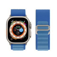 Alpine Strap for Apple Watch Bands 44mm 40mm 49mm 45mm 41mm 38mm 42mm Nylon Bracelet Iwatch Ultra 2 Series 9 3 4 5 6 7 8 SE Belt