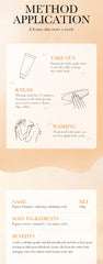 Papaya Vitamin C Whitening Exfoliating Scrub Moisturizing Deep Cleaning Scrub Gel Smoothing Nourishing Skin Summer