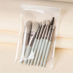8Pcs Soft Fluffy Makeup Brushes Set for cosmetics Foundation Blush Powder Eyeshadow Kabuki Blending Makeup brush beauty tool