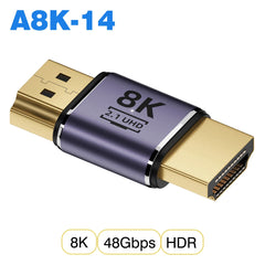 محول كابل HDMI 2.1 من UGOURD، محول من mini micro hdmi إلى HDMI 2.1 بسرعة 48 جيجابت في الثانية، 8K60HZ، 4K120HZ، لأجهزة العرض عالية الدقة، PS4، PS5، الكمبيوتر المحمول، الكمبيوتر الشخصي