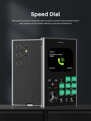 New SERVO V8 Card Cellphone 2G GSM FM Radio Magic Voice MP3 Player Dual SIM Fashion Functional Small Mobile Phone Headphone Jack