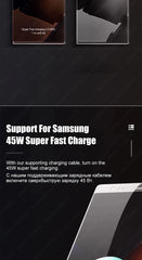 كابل USB PD 45W لهاتف Samsung Galaxy S24 S23 S22 S21 Ultra Plus A53 A54 5G كابل شحن سريع USB C تاريخ الشحن ملحقات الأسلاك