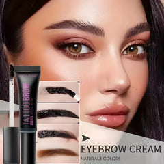 3D Peel-Off Eyebrow Gel Tint, Waterproof Tattoo Cream, Long-Lasting Dye, Natural Brow Shaping, Unisex, Safe for All Skin Types