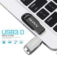 محرك أقراص USB 3.0 USB 2 تيرابايت من سوني، محرك أقراص SSD معدني عالي السرعة بسعة 1 تيرابايت و512 جيجابايت، محرك أقراص فلاش USB محمول من نوع U، ذاكرة فلاشية