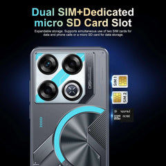 XS22 Smartphone Android 5.0 inch 3+32GB ROM 5+13MP Camera Mobile phones 3500mah Battery Dual Sim Cellphone