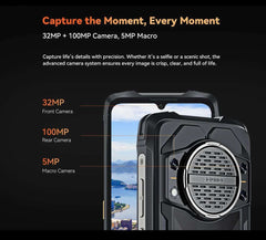 Cubot KingKong Power 3, Rugged Smartphone Android, 123dB Speaker, Helio G99,120Hz 6.72" Screen,Up to 24GB+256GB,10200mAh Battery