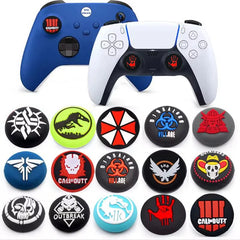 غطاء وغطاء عصا التحكم لجهاز تحكم سوني Dualshock 5/4/3 PS5 PS4 PS3 Slim Xbox 360 NS Switch Pro
