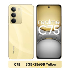 [النسخة الروسية] هاتف realme C75 الذكي NFC Helio G92 Max Chipset 45W Charger 6.72'' 90Hz Display 50MP Camera 50MP Battery 5828mAh
