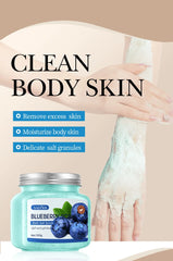 Body Scrub Face Collagen Body Wash SADOER Exfoliating Fruit Bath Salt Scrub Moisturizing Gentle Smooth Skin Refresh Cleaning Hot