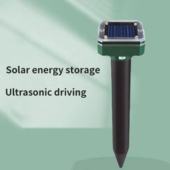 Solar Ultrasonic Rat Repellent Cat Repellent Ultrasonic Outdoor Long-lasting Anti-cat Meowing Solar Electronic Repeller ABS