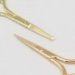 1pc European-style Makeup Scissors 9CM Compact Stainless Steel Small Professional Eyebrow Nose Hair Cut Manicure Nail Tools