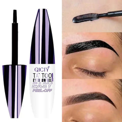 Waterproof Peel-off Semi Permanent Eyebrow Gel Natural Lasting Eye Brow Liquid Tearing Tattoo Tint Cream Cosmetics