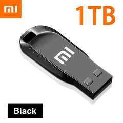 محرك أقراص فلاش شاومي 2 تيرابايت USB 3.0 صغير عالي السرعة معدني بندريف 1 تيرابايت 512 جيجابايت محرك أقراص محمول مقاوم للماء لتخزين الذاكرة U Disk
