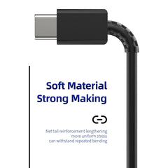 كابل بيانات USB C فائق السرعة PD 45 واط من قطعتين لهاتف Samsung Galaxy S20 S21 S22 S23 Ultra Note 10 5G 20 A53 A54