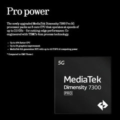 CMF Phone 2 Pro Global Version MediaTek Dimensity 7300 Pro 5G 5000 mAh 6.77 AMOLED 120Hz Main Camera 50MP 33W