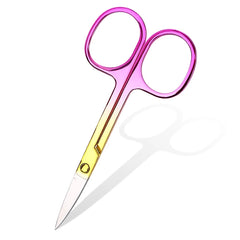 1Pcs Eyebrow Scissor Stainless Steel Eyelash Trimmer Facial Nose Hair Remover Manicure Nail Cuticle Beauty Scissors Makeup Tools