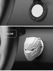 One Click Start Protection Cover For Automobile Interior Decoration Paste Ignition Ring Decoration Car Decor Car Accessories