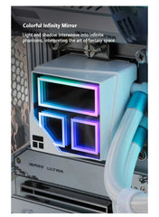 مبرد تبريد مائي متعدد الاستخدامات Thermalright FROZEN INFINITY 360، مزامنة ARGB Divine Light، يدعم LGA1700/AM5/AM4