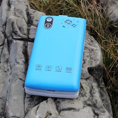 Women Flip Mobile Phone Slim Flashlight Cute Cover Style Dual Sim Big Push Button SOS Sound Recorde Cellphone