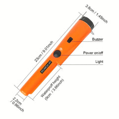 Handheld Metal Detector GP-pointer Pinpointing For Treasure Search Waterproof Positioning Rod Detecting With Bracelet Lights LED